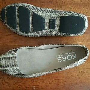 Michael Kors Snakeskin flats