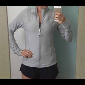 Lulu lemon define jacket- light gray