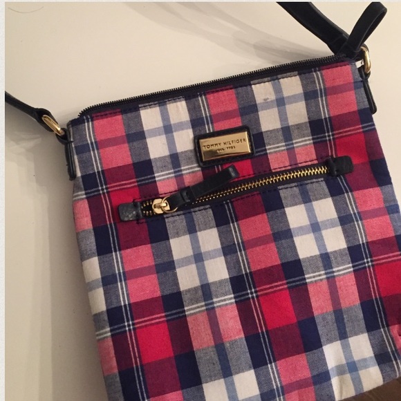 Plaid Tommy Hilfiger Cross Body Purse