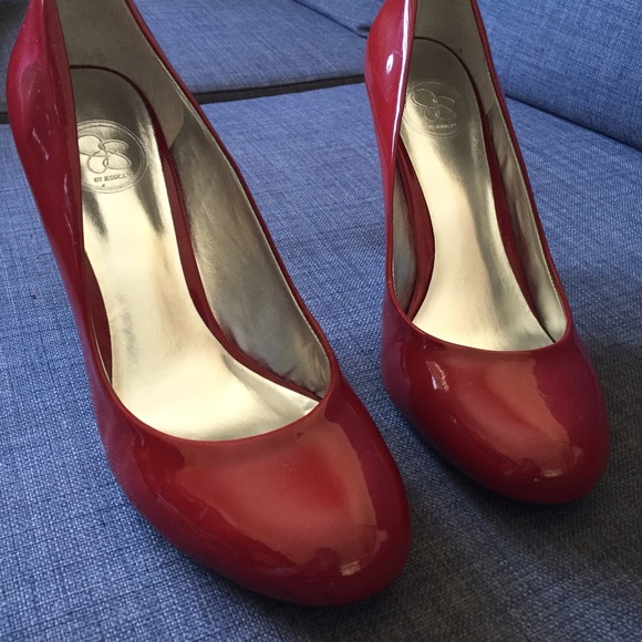 Patent Leather Red Heels