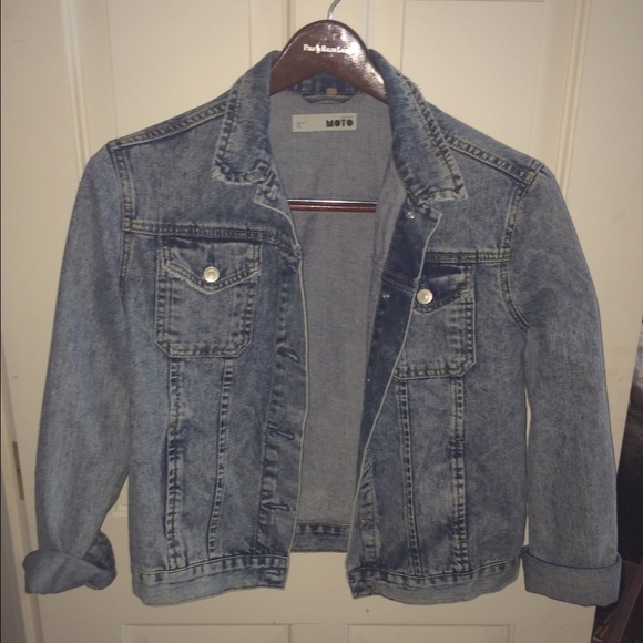 Top shop denim jacket