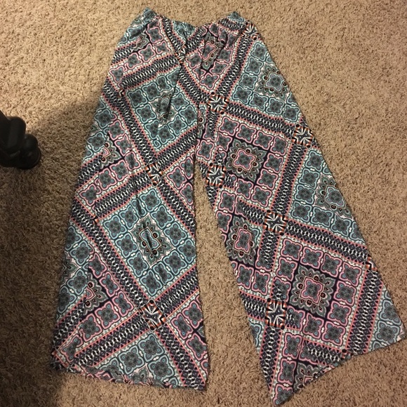 Printed Palazzo pants