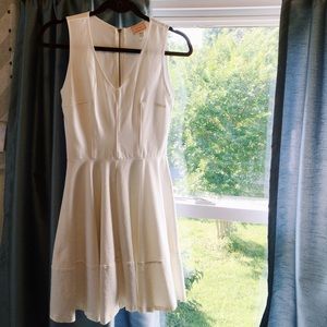 White cocktail dress