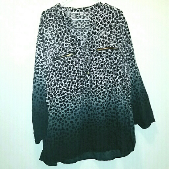 Ombre blouse