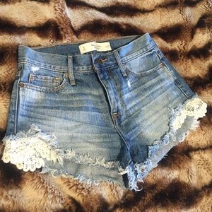 Abercrombie & Fitch jean shorts