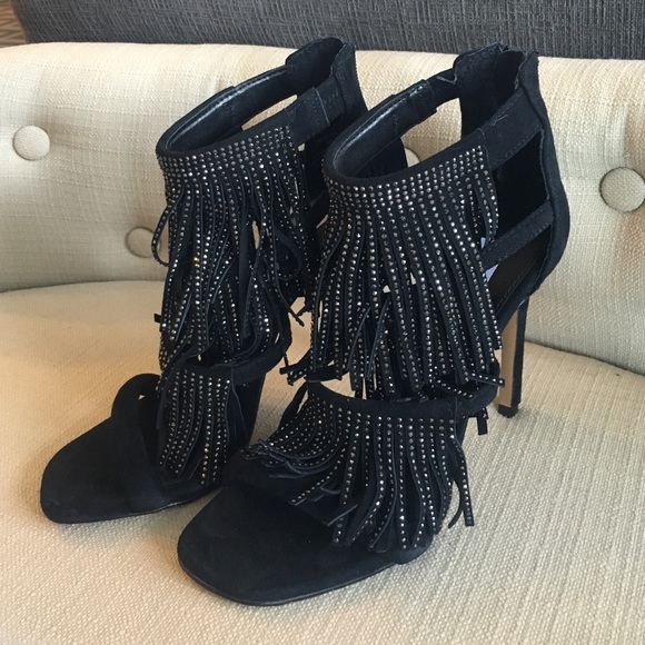 Steve Madden fringe heels