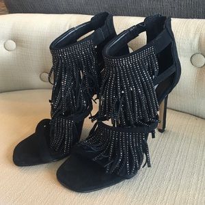 Steve Madden fringe heels