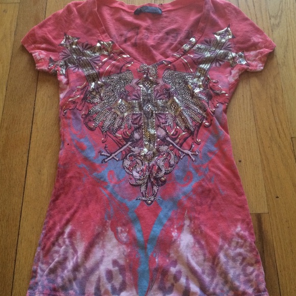 Angels and diamonds shirt from Buckle