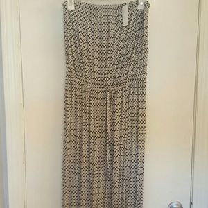 Old navy strapless maxi dress