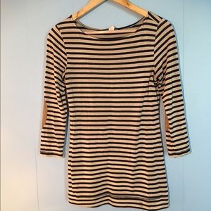 Striped 3/4 sleeve top