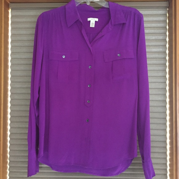 J Crew Button Down Blouse