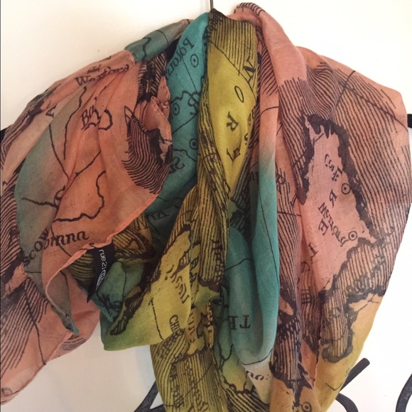 Map Infinity Scarf