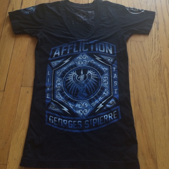 Georges Stpierre Affliction shirt