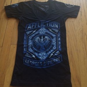 Georges Stpierre Affliction shirt