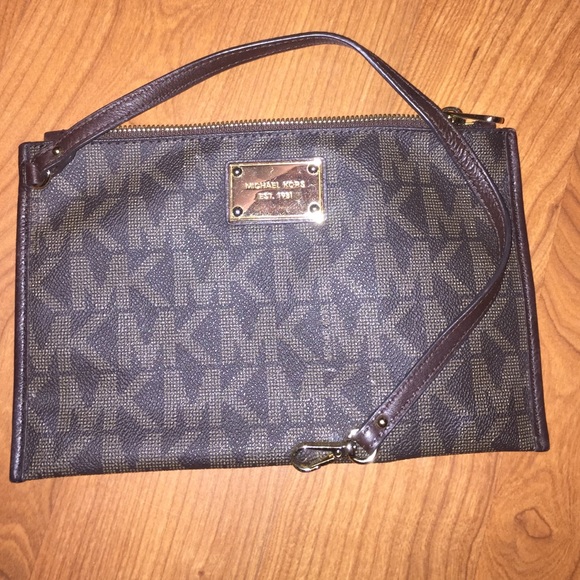 authentic mk makeup bag