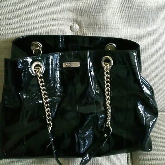 Black Patent Kate Spade Handbag
