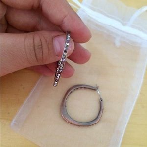 Fossil Hoop Earrings