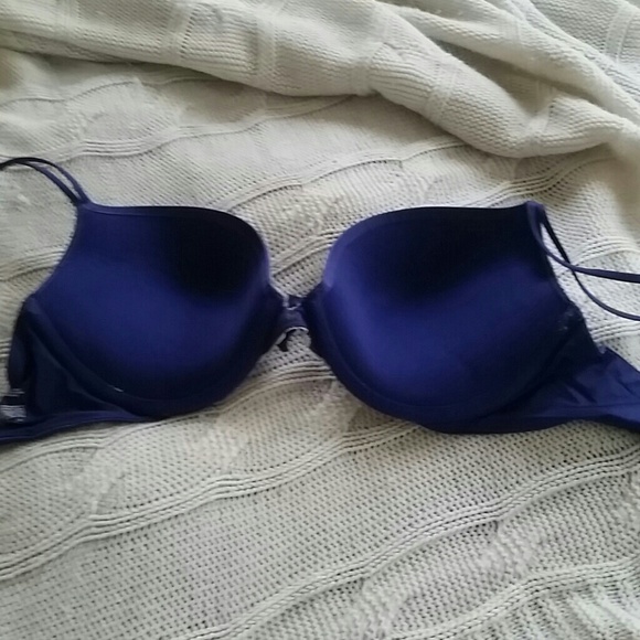 Blue Lace VC Bra - Picture 2 of 2