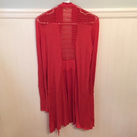 Anthropologie Zephyr Ruffle Cardigan by Tiny Sz S - Picture 4 of 4