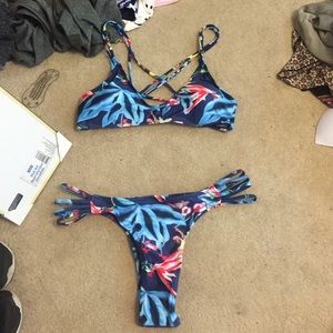 Floral bikini