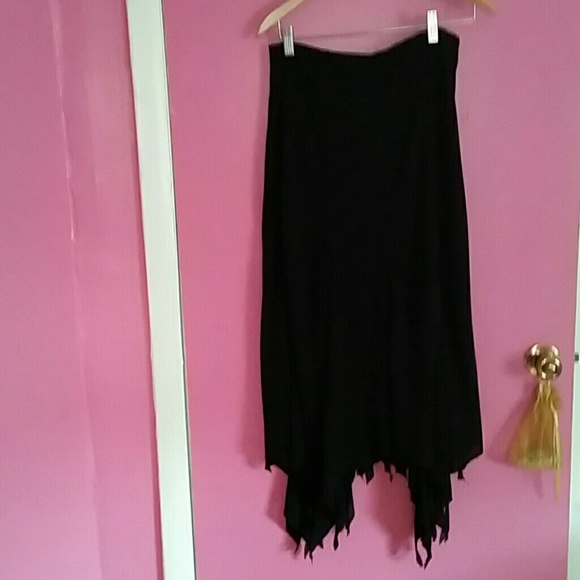 NWT Express Black Midi skirt