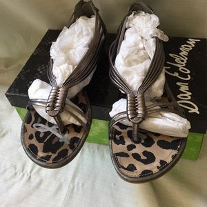 Sam Edelman Eva Gunmetal Sandals