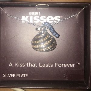 Hershey's kisses necklace