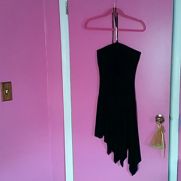 B. Darlin Black Strapless dress - Picture 1 of 4
