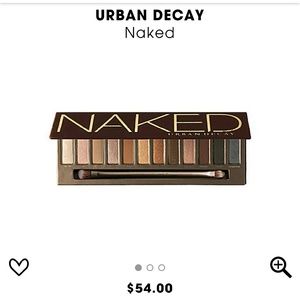 Authentic  urban decay naked pallet and naked 2