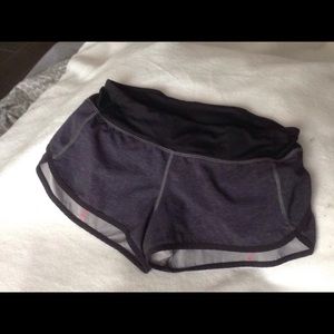 Lululemon speed shorts