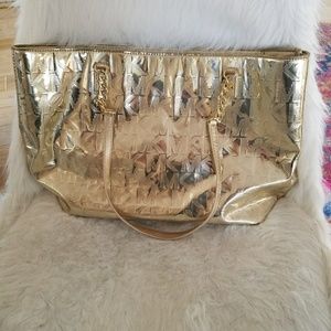 Gold/Metallic Michael Kors Purse