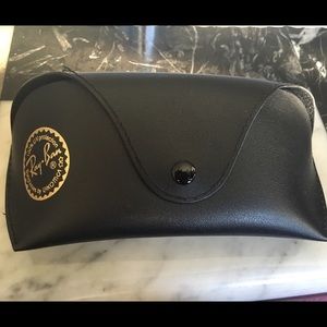 Authentic brown "warrior" ray ban sunglasses