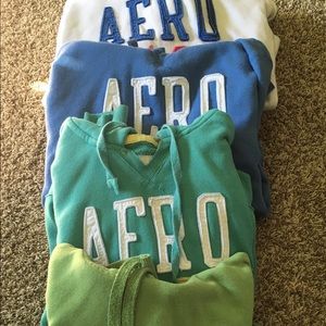 Lot of: aero sweatshirts💜