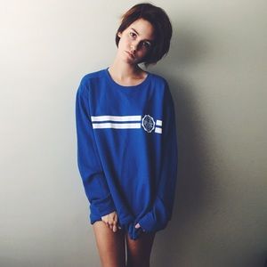 Royal Blue PINK Sweatshirt