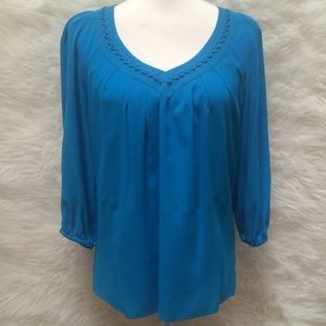 Diane Von Furstenberg Davi Silk Blend blouse