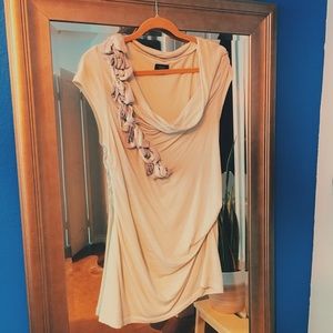 Gorgeous Rushed Light Blue Anthopologie Top