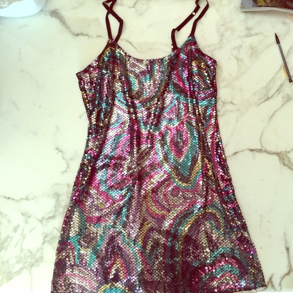 Free People sequin dress