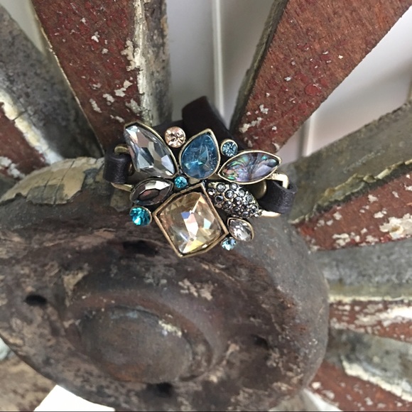 Chloe+Isabel leather wrap bracelet