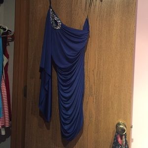 Blue dress