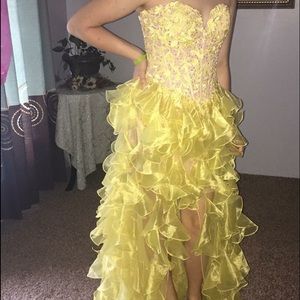 Sherri Hill high-low dress; prom dress
