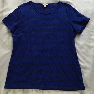 Talbots royal blue t-shirt