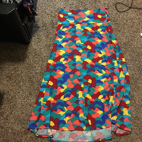 NWOT Gorgeous Multicolored Maxi
