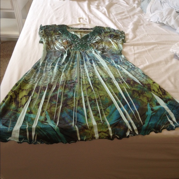 Apt 9 Sublimination Tunic/Short Dress