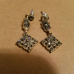 Vintage silver earrings!