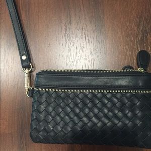 Black Wristlet Handbag