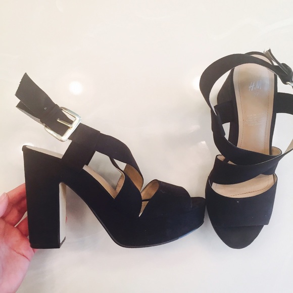 H&M Shoes - Chunky H&M Heels