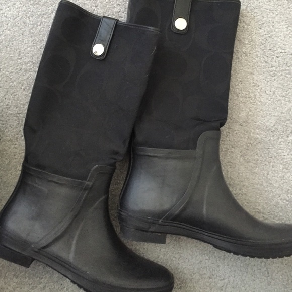 Coach Rain Boots