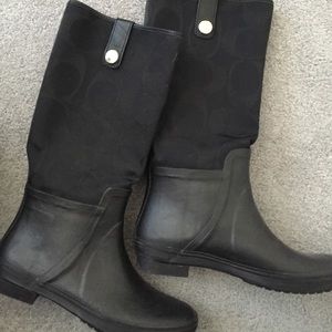 Coach Rain Boots