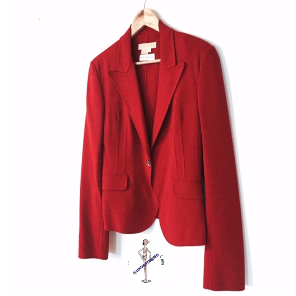 Michael Kors Collection Red Blazer