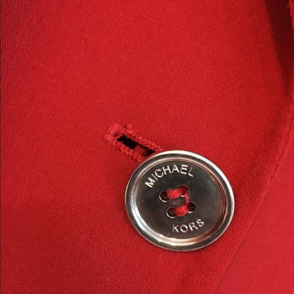 Michael Kors Collection Red Blazer - Picture 7 of 10